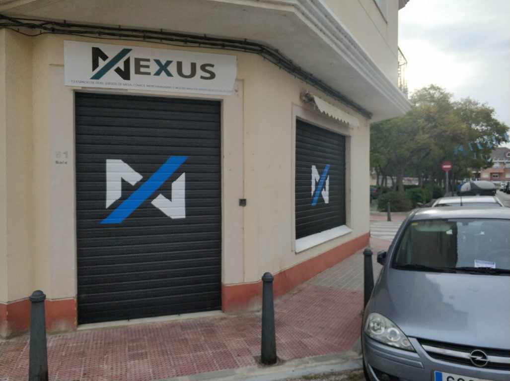 Espacio de juego y tienda de Nexus Sueca